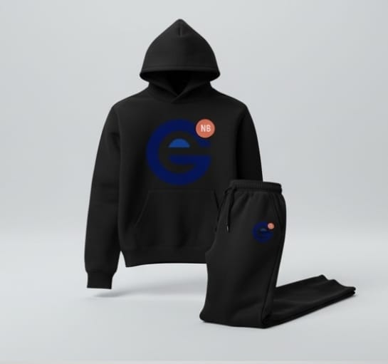 Joggers plus hoodie set
