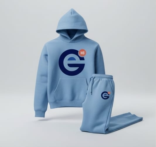 Joggers plus hoodie set